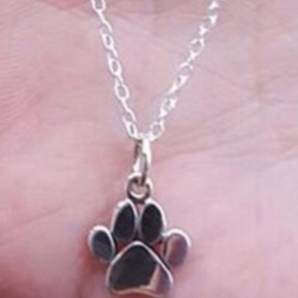 Paw Print Necklace🐾🐾🐾🐾 - Picture 3 of 4